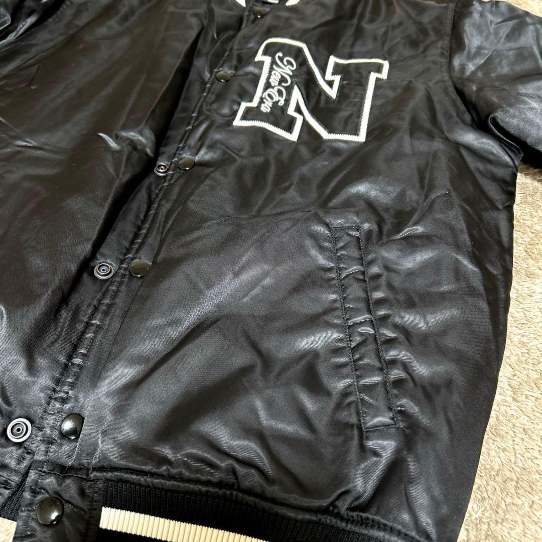 ★NEW ERA ニューエラスタジャン BLACK N刺繍