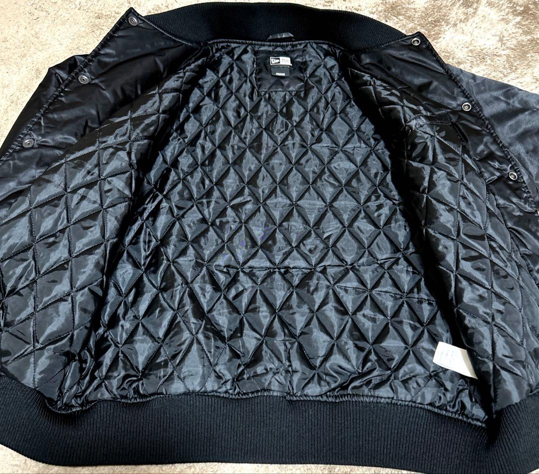 ★NEW ERA ニューエラスタジャン BLACK N刺繍