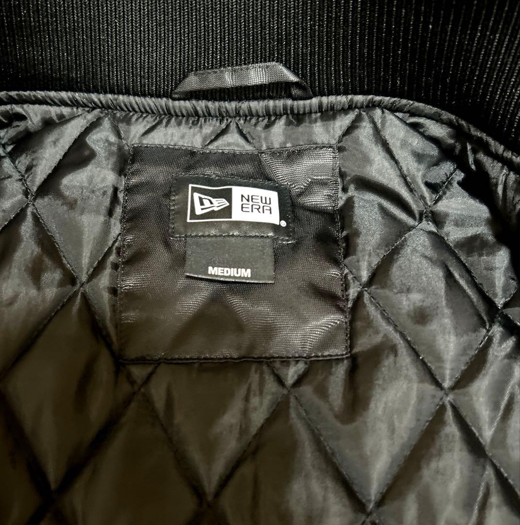 ★NEW ERA ニューエラスタジャン BLACK N刺繍