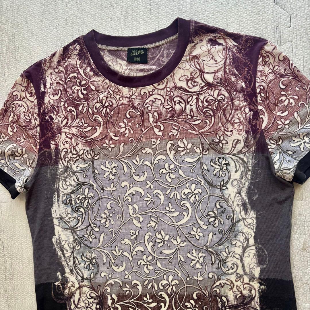 90sアーカイブ】Jean Paul GAULTIER 総柄Tシャツ ゴルシェ