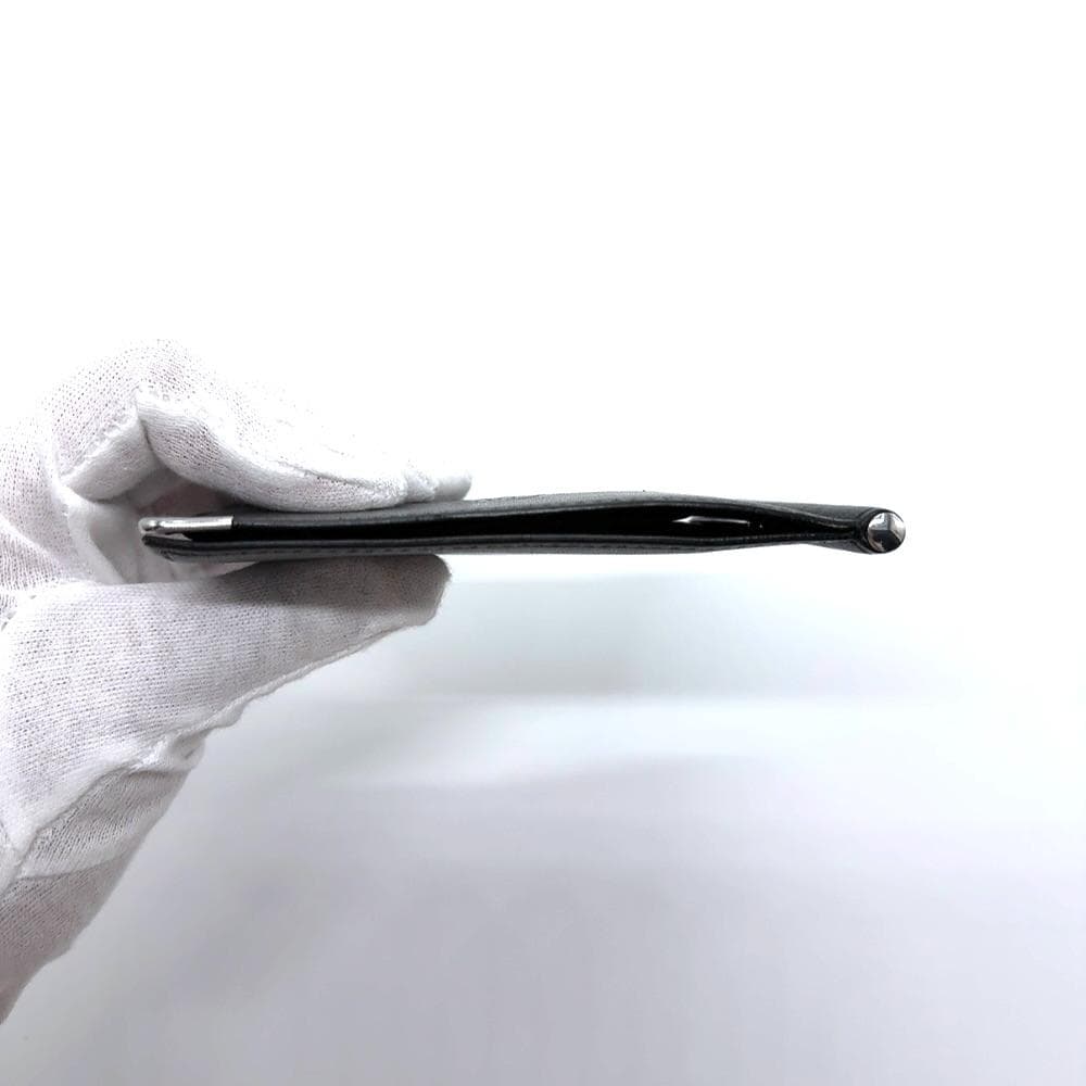 ◇カルティエ◇レザー/マストドゥカルティエ/マネークリップ/ブラック