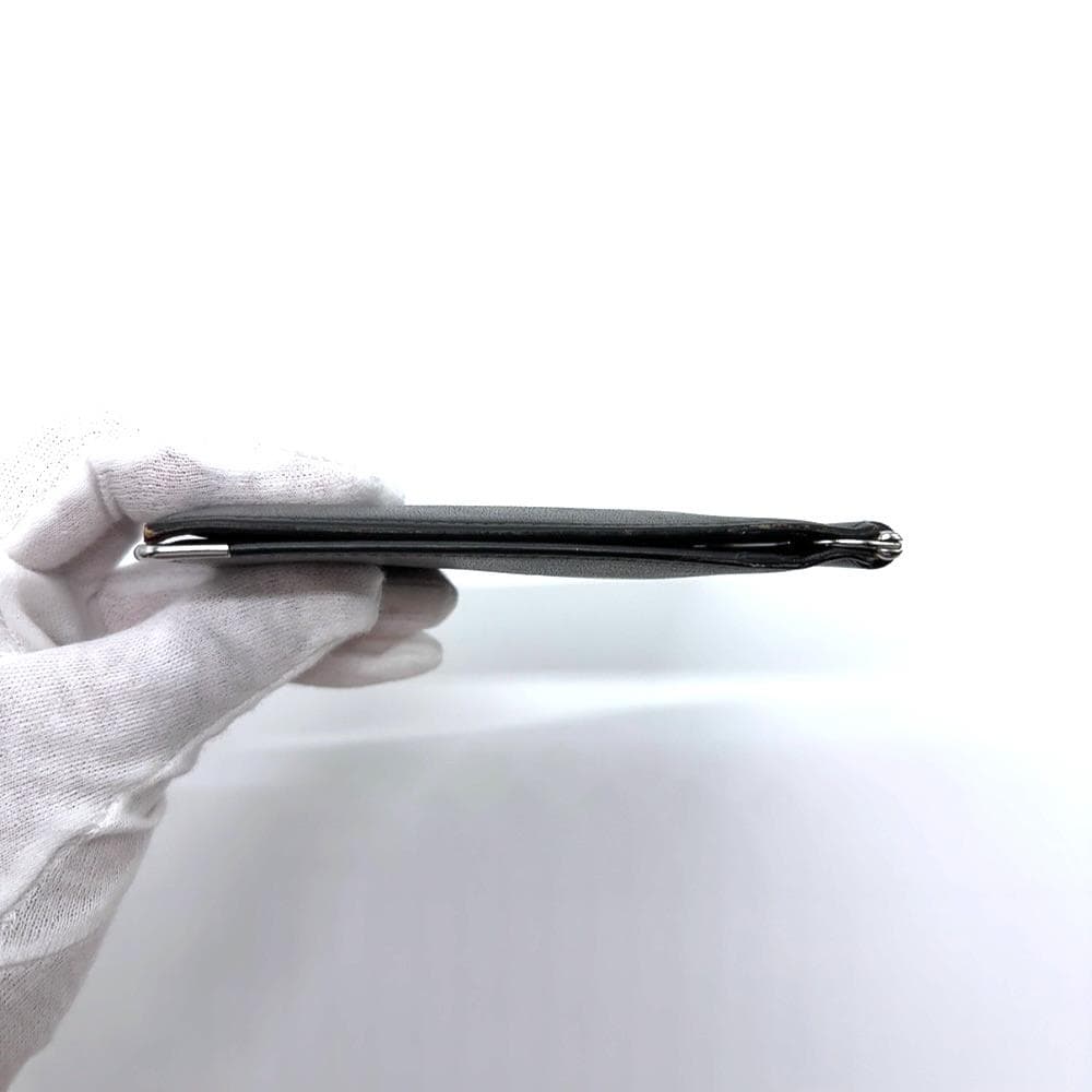 ◇カルティエ◇レザー/マストドゥカルティエ/マネークリップ/ブラック