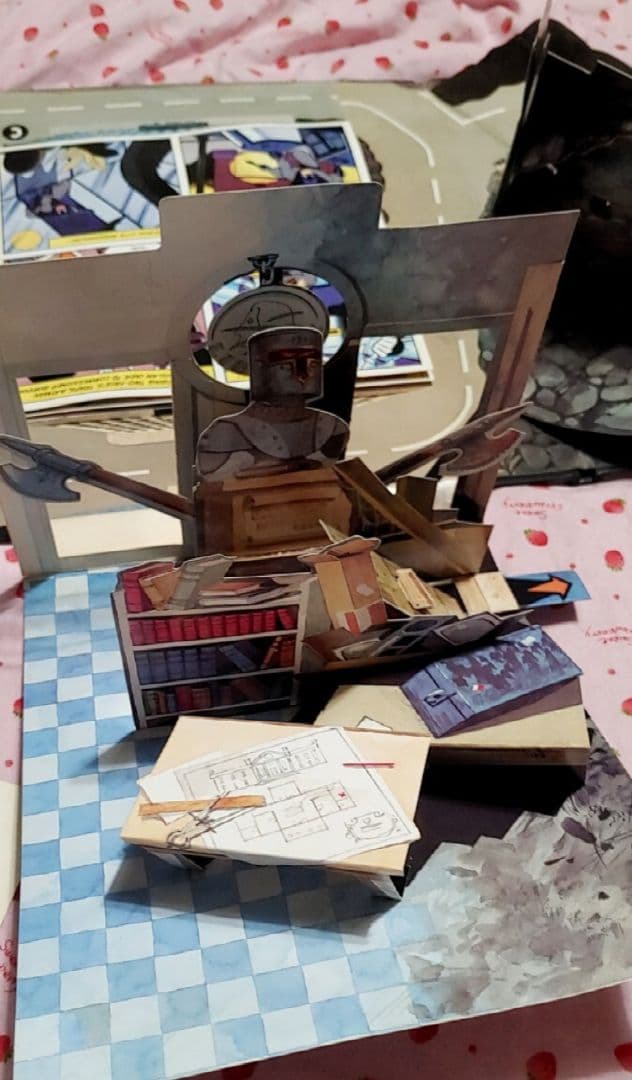 仕掛け絵本 Batman 洋書 バットマン アニメーション ポップアップブック