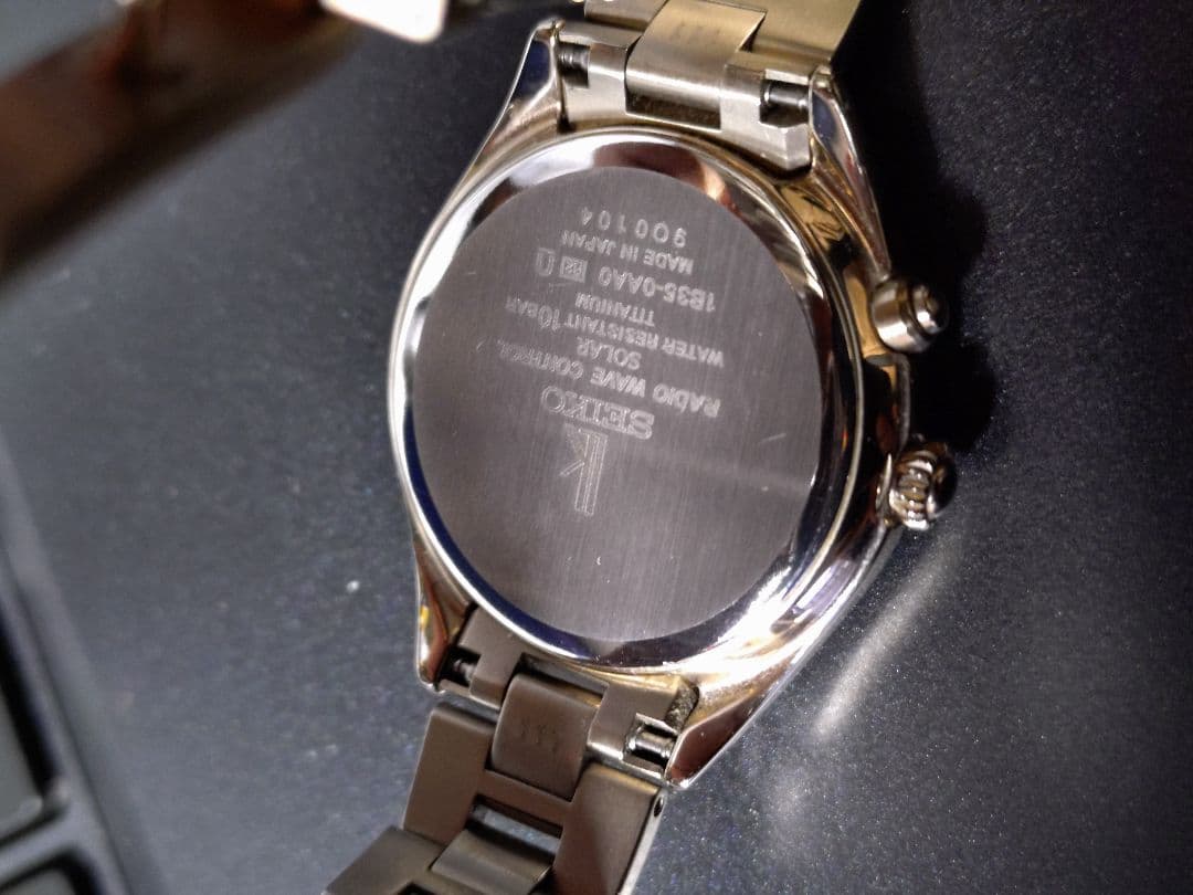 あ*ー様 SEIKO 腕時計 ルキア　1B35-0AA0