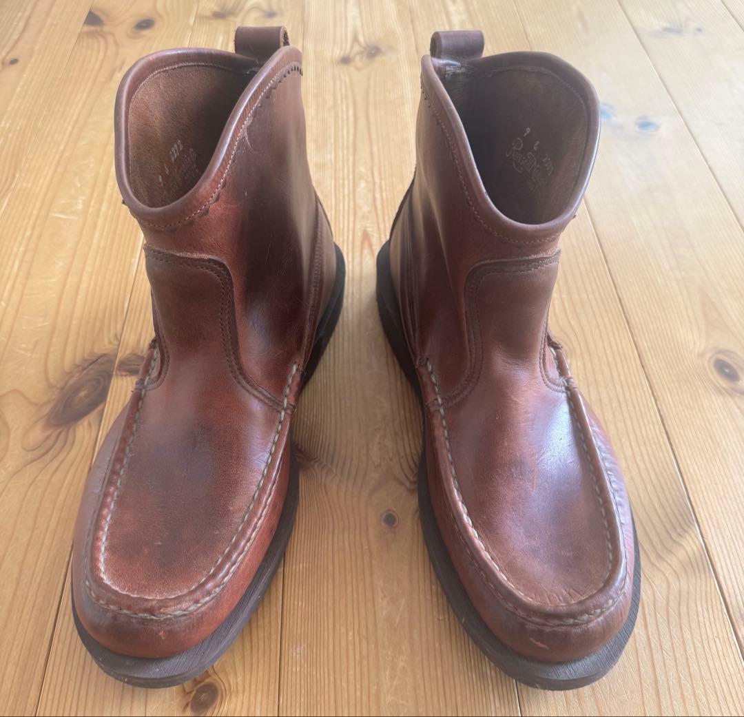 Russell Moccasin Co. ブラウン未使用　us9ラッセルモカシン