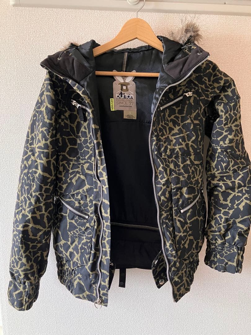 BURTON レディース スノーボードウエア 上下 グローブ付き