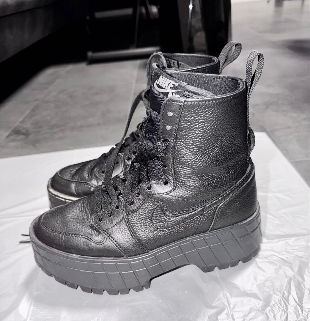 NIKE ナイキ エアジョーダン1 ブルックリン 厚底ブーツ 24cm