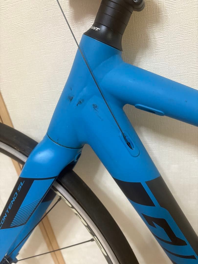 GIANT ロードバイクフレーム 青 P-SL1 【2-1 】購入画面用