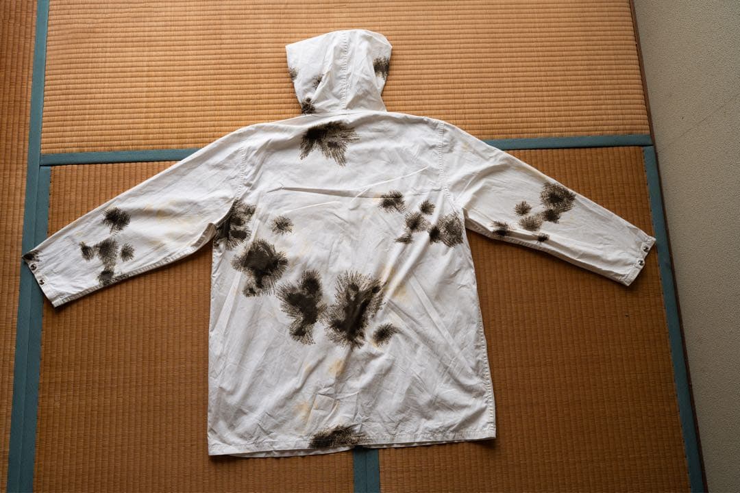 80s ドイツ軍　スノーカモパーカー