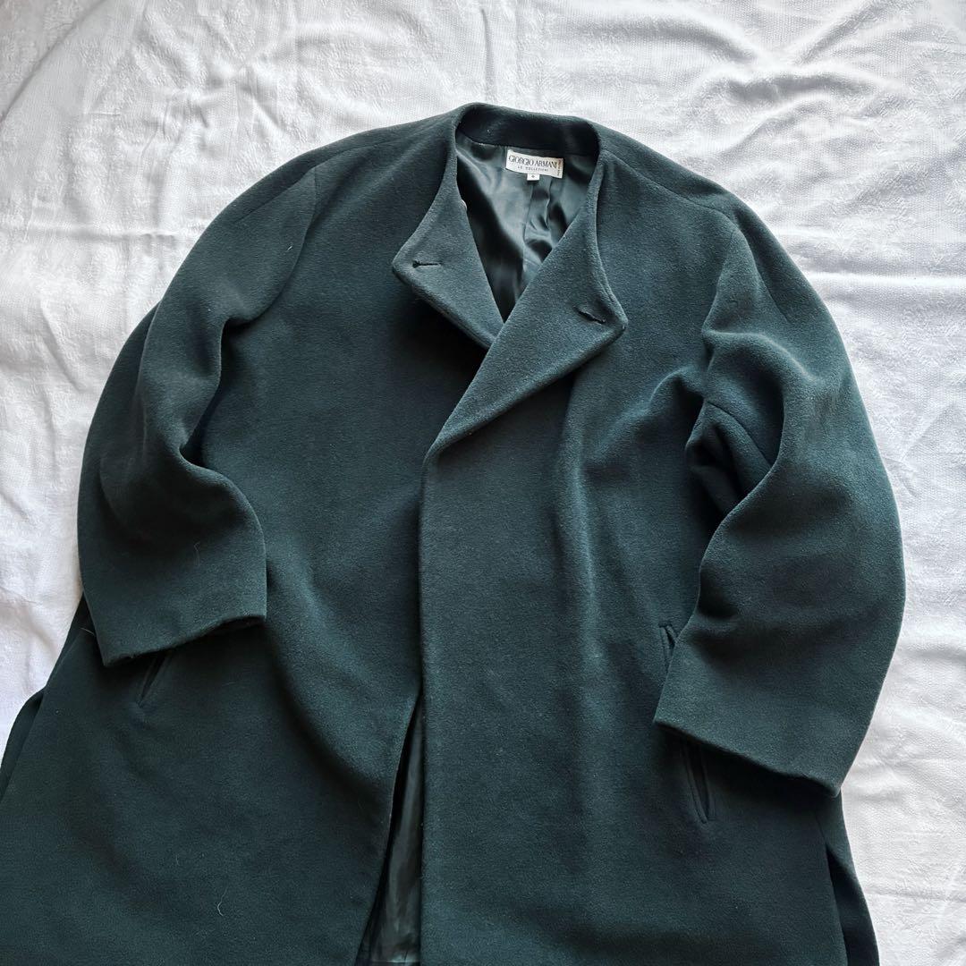ジャケット・アウター 90s giorgio armani angola wool coat