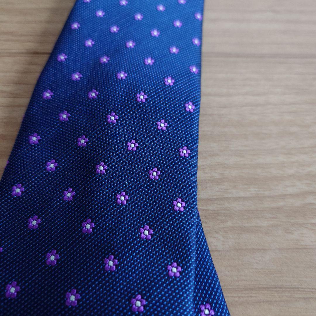 ネクタイ ネイビー系　 4本セット