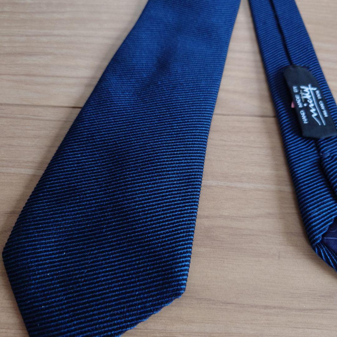 ネクタイ ネイビー系　 4本セット