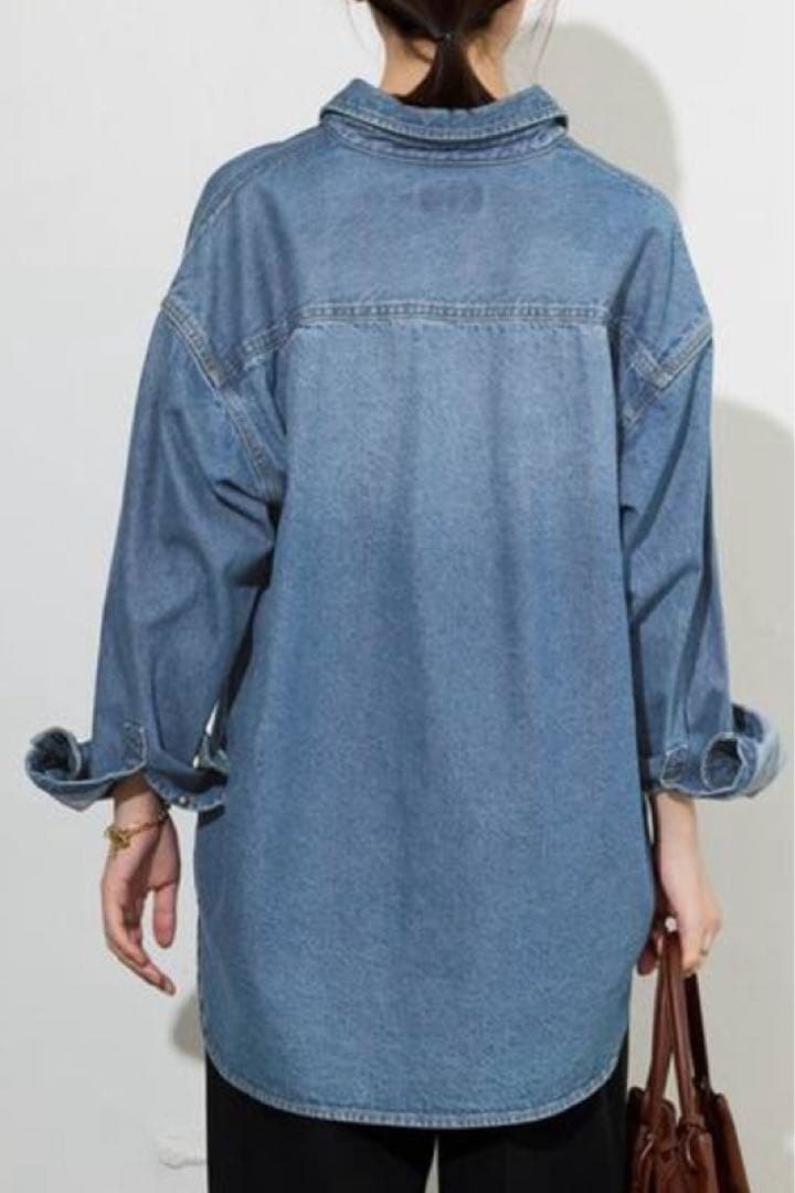 スローブイエナLE DENIM BDUシャツ