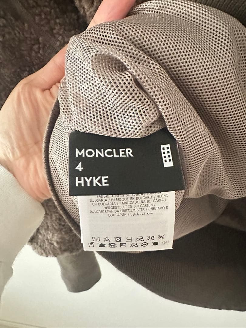 MONCLER✖️HYKE テディーフリース　トップス