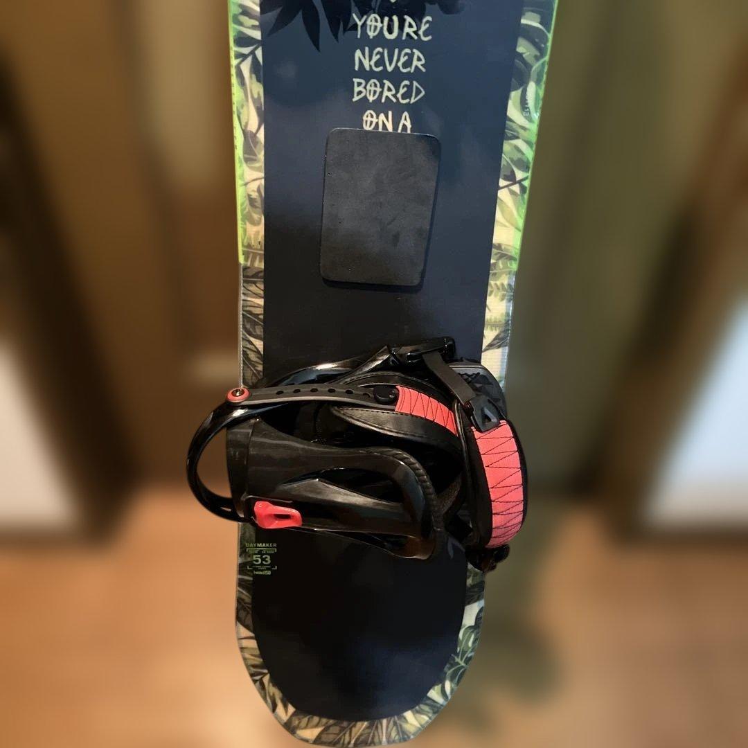 153㎝ HEAD DAYMAKER×ビンディング　スノーボードセット板