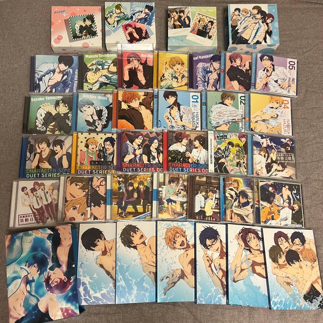 アニメ「Free!」DVD初回盤 CD まとめ売り　京アニ