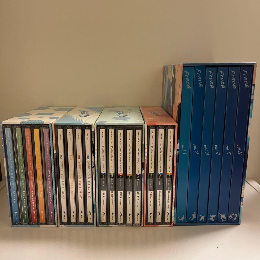 アニメ「Free!」DVD初回盤 CD まとめ売り　京アニ