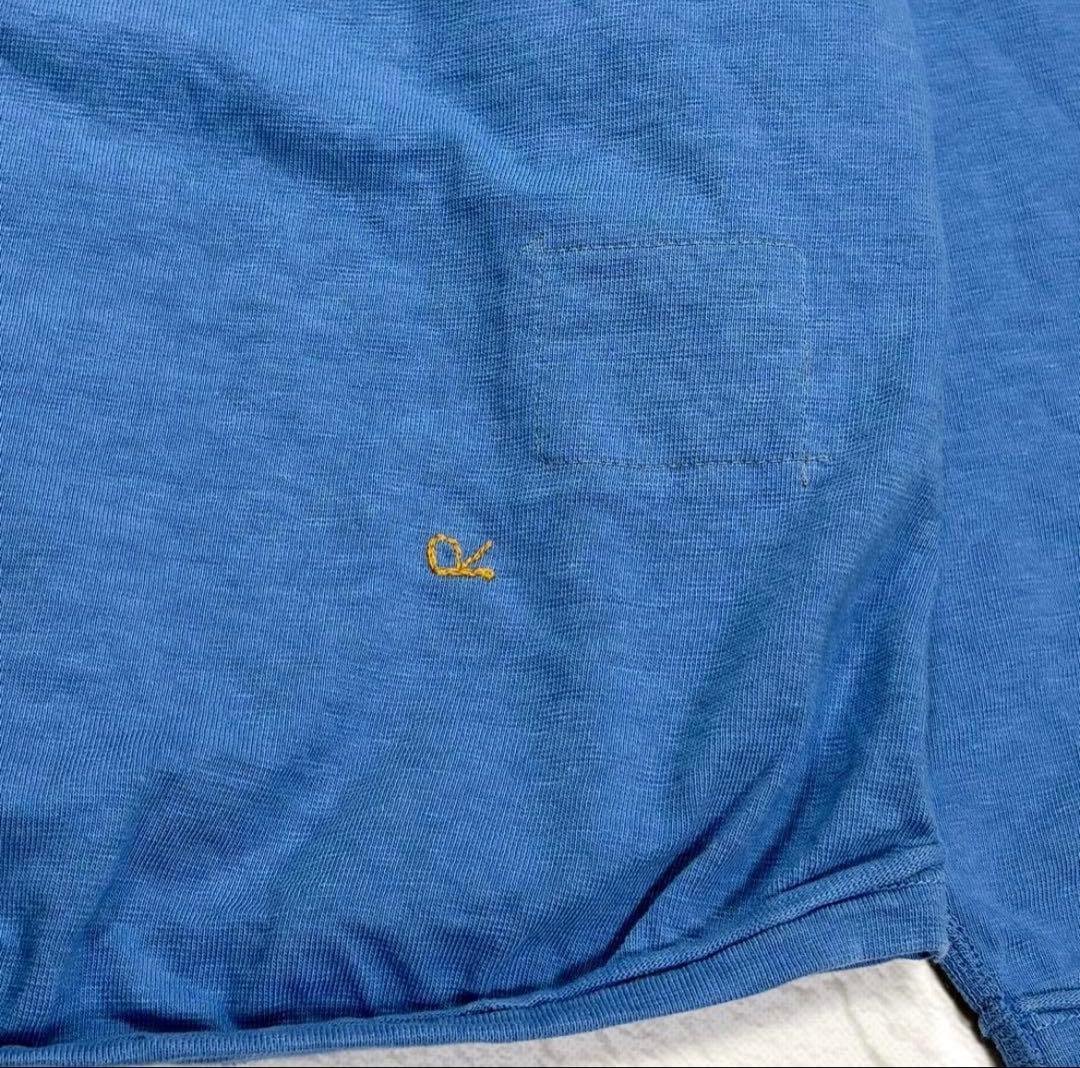 ✨美品✨45R 45rpm でこぼこ天竺の908アウター Tシャツ ロゴ刺繍