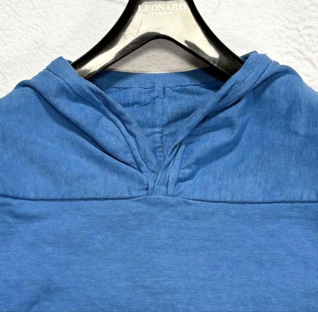 ✨美品✨45R 45rpm でこぼこ天竺の908アウター Tシャツ ロゴ刺繍