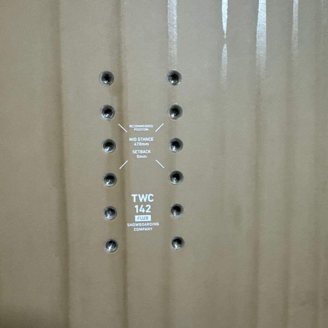 FLUX TWC 142 スノーボード　グラトリ