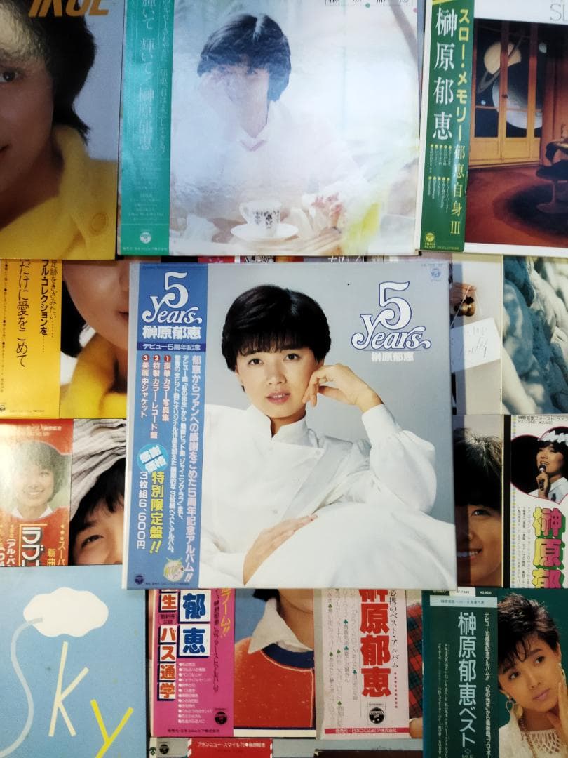 榊原郁恵【26枚】TF0111-4 LPレコード