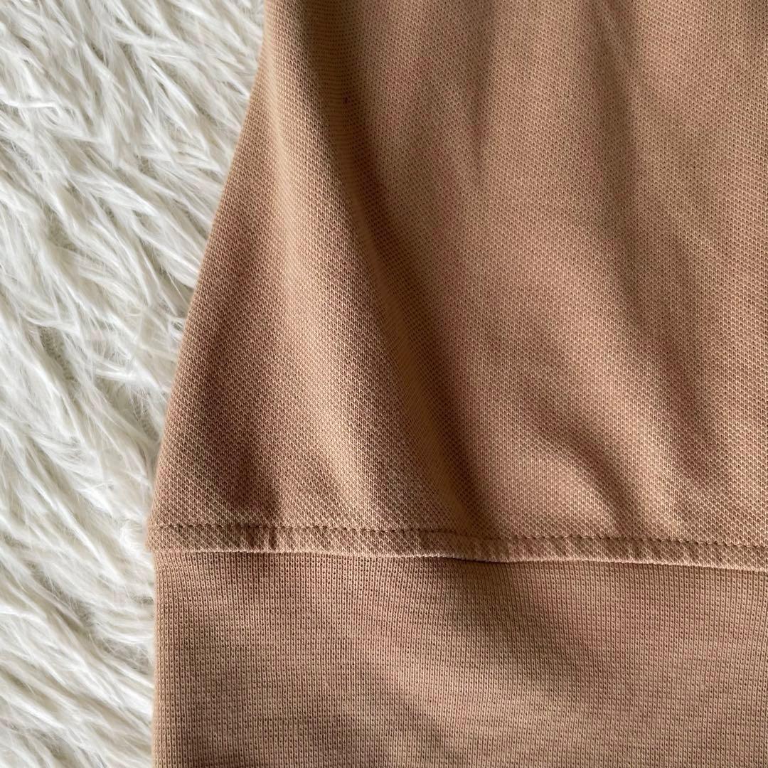 CELINE 希少　トリオンフ　ノースリーブ　ポロシャツ キャメル　M