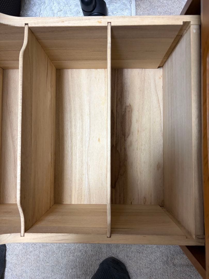 ①Maruni学習机(ワゴンとのセットのうち机部分)