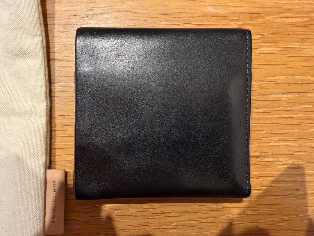 Hender Scheme エンダースキーマ　flap wallet ネイビー