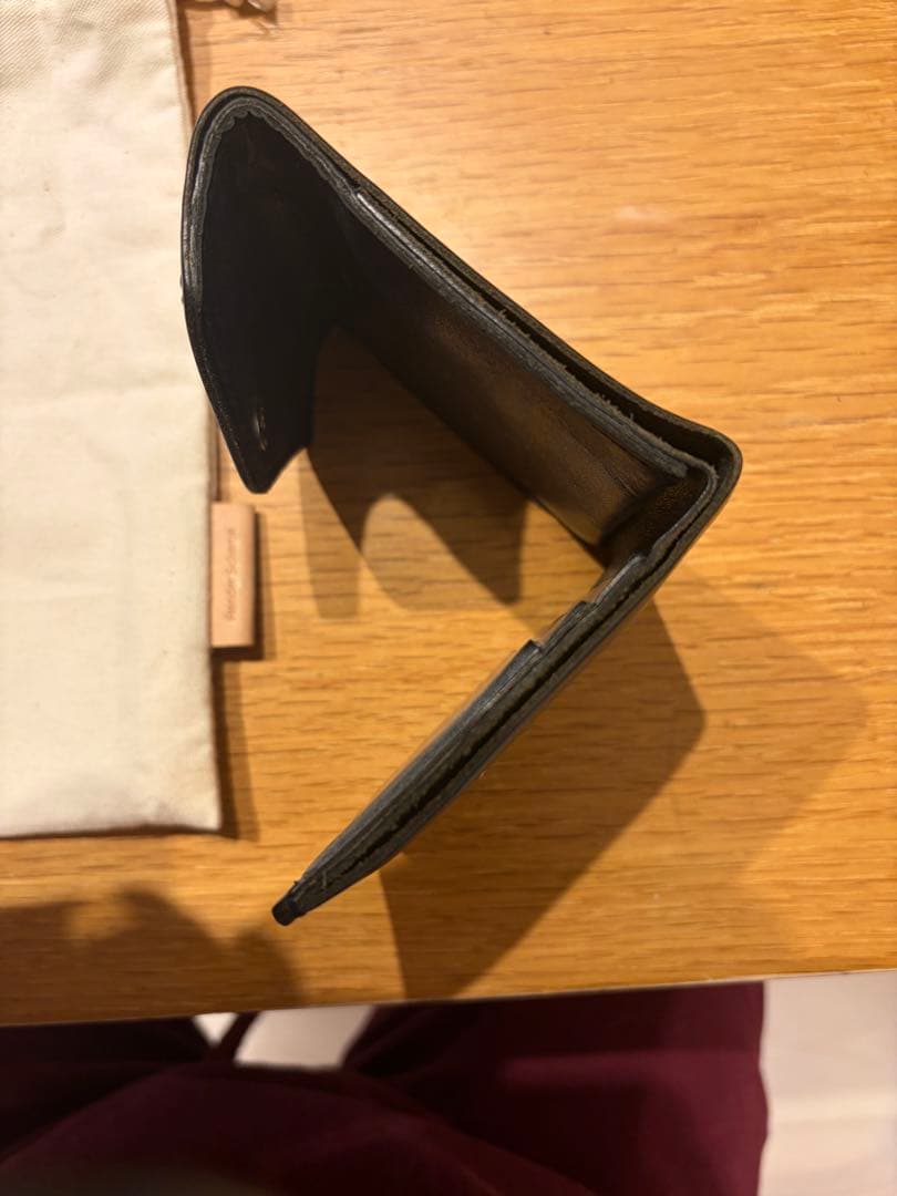 Hender Scheme エンダースキーマ　flap wallet ネイビー