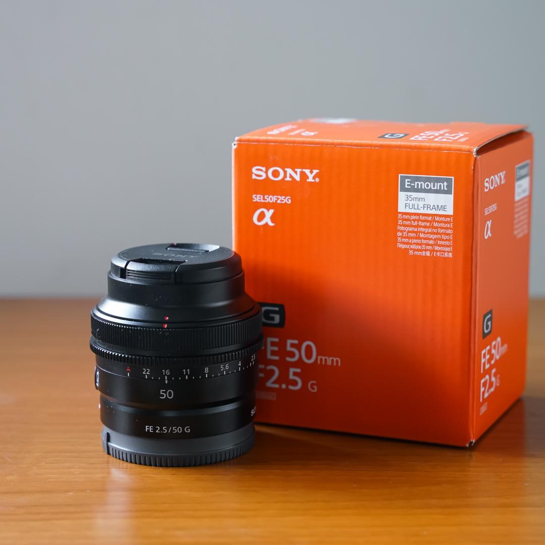 【新品級】Sony 50mm F2.5 G 単焦点 レンズ