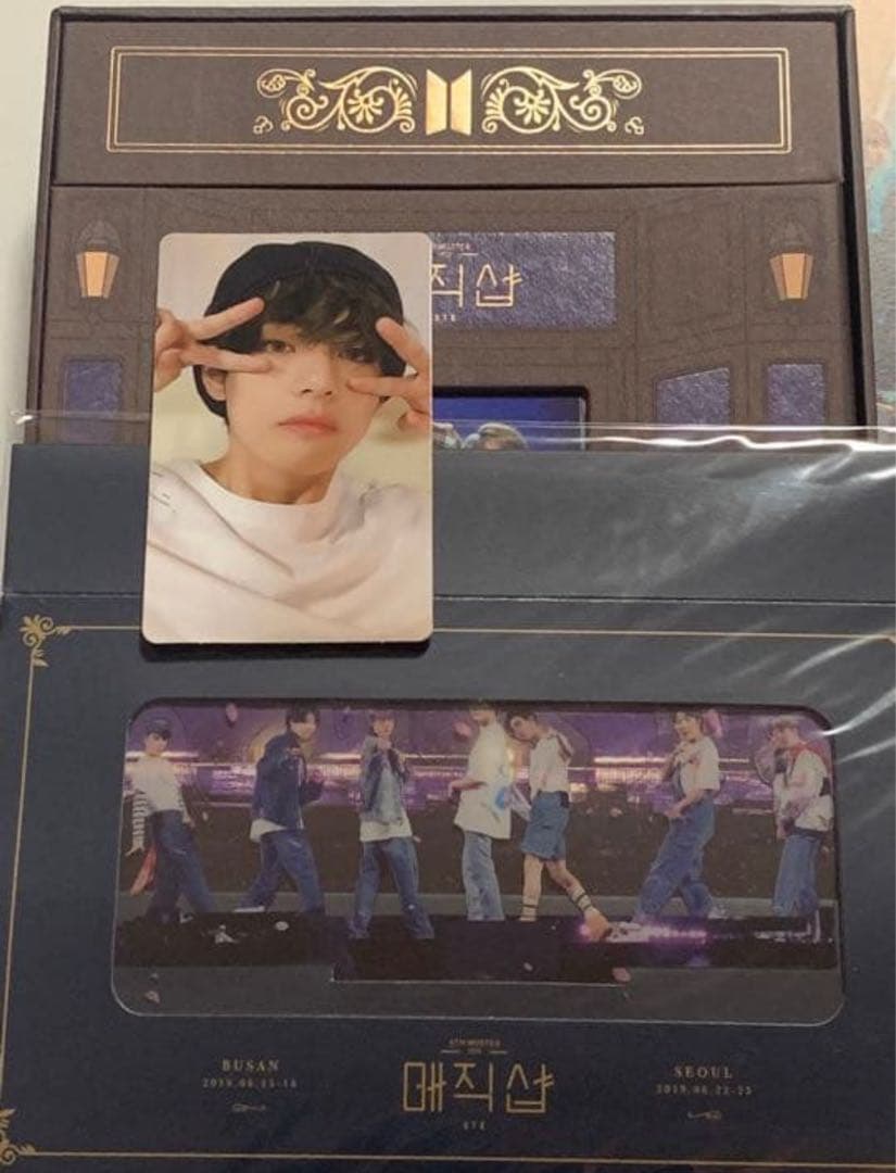 BTS MAGIC SHOP 釜山 DVD トレカ テテ テヒョン V