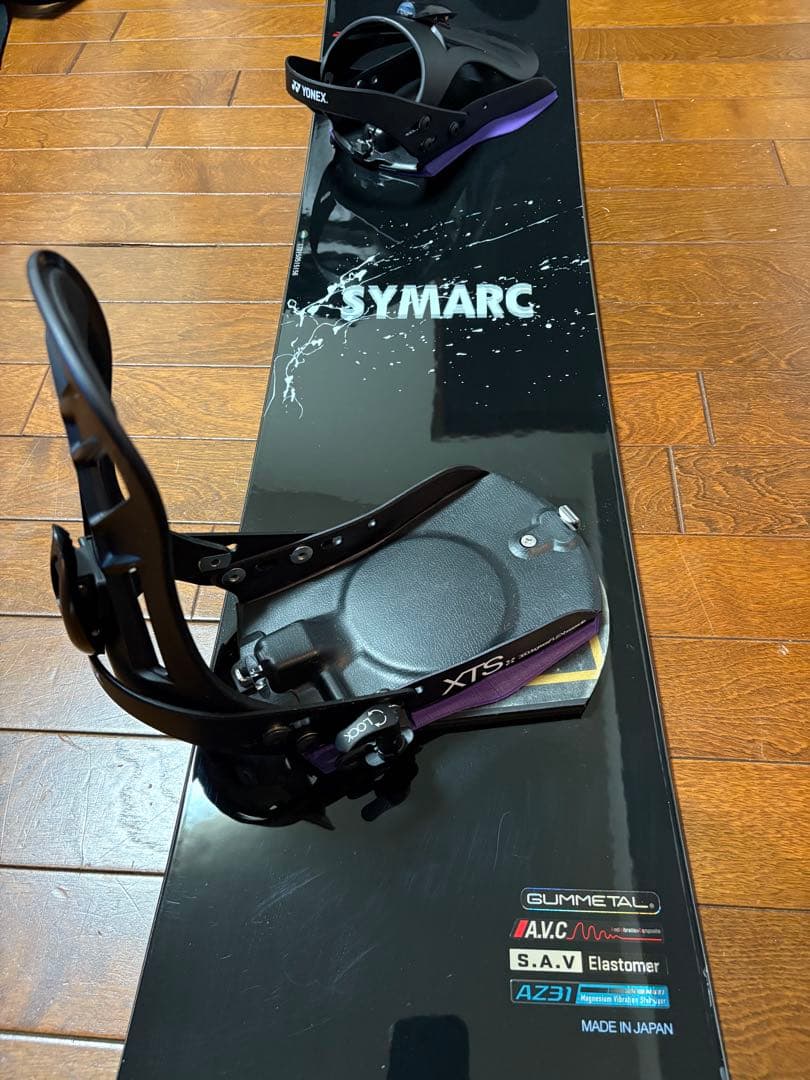 は*と様 値下げ中！ YONEX SYMARC Mg スノーボード板 ビンディン
