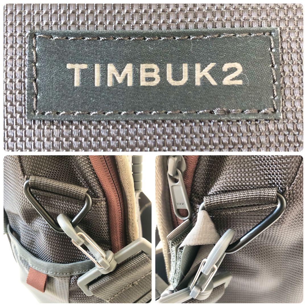 【極美品】TIMBUK2 PC収納 メッセンジャーバッグ グレー 希少廃盤モデル