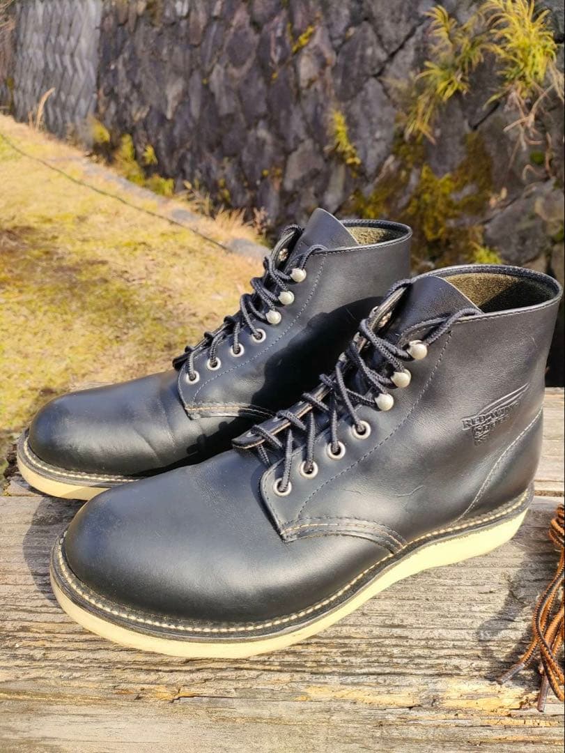 レッドウィング　ブラック　美品　REDWINGのD 8165