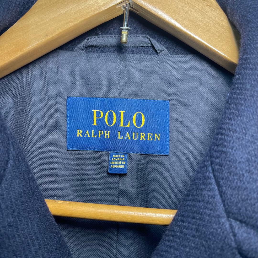 【新品/タグ付き】POLO ラルフローレン Pコート ネイビー S