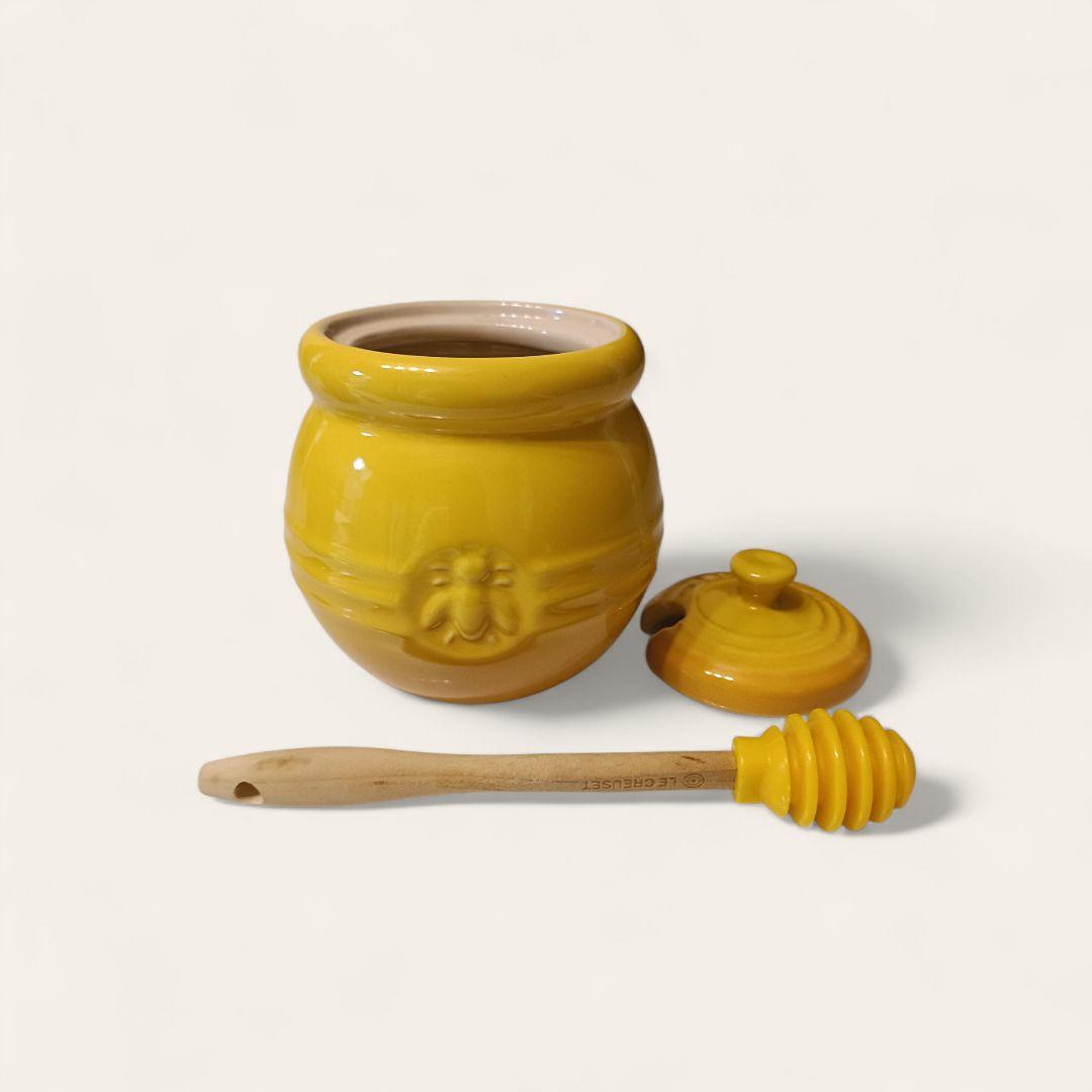 LE CREUSET ルクルーゼ ハニーポット ジャムポット 3点セット