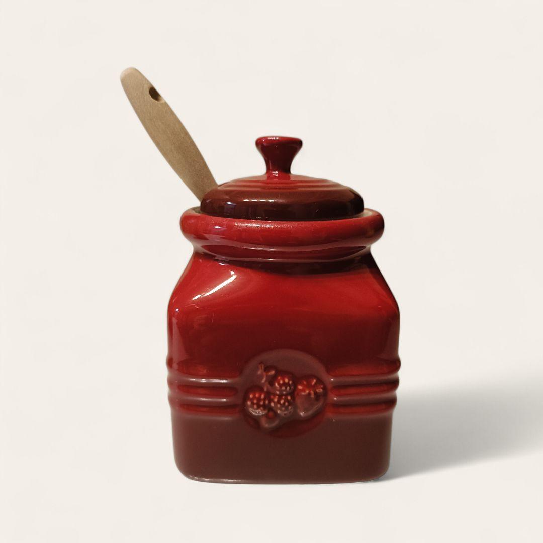 LE CREUSET ルクルーゼ ハニーポット ジャムポット 3点セット