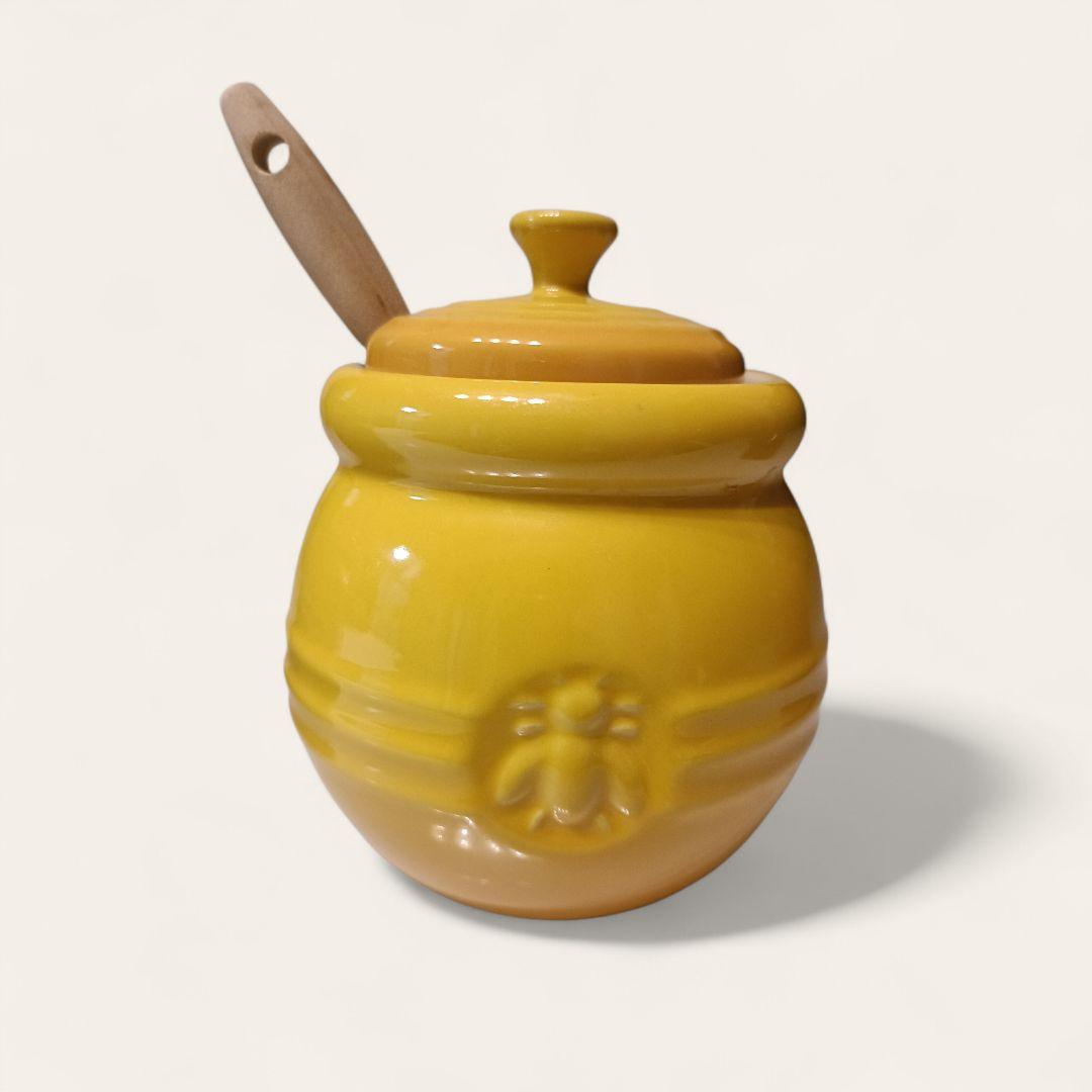 LE CREUSET ルクルーゼ ハニーポット ジャムポット 3点セット