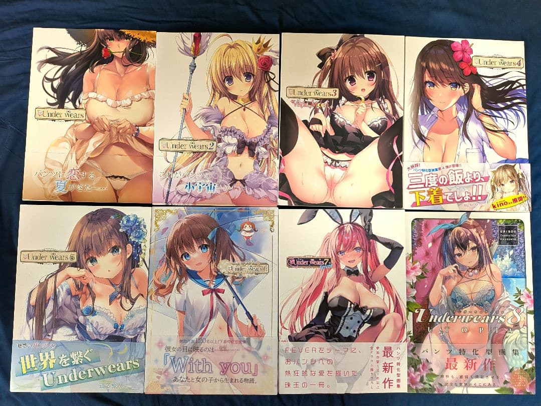Under Wears　画集セット　立羽　トモセシュンサク　るび様　みけおう他