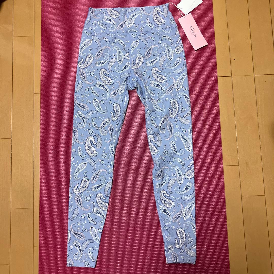 Chacott ヨガウェア ペイズリー柄