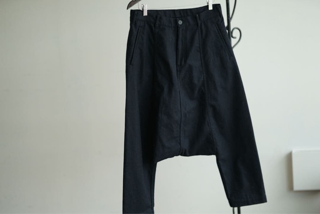 10aw コムデギャルソン オムプリュス サルエルパンツ ネイビー xs