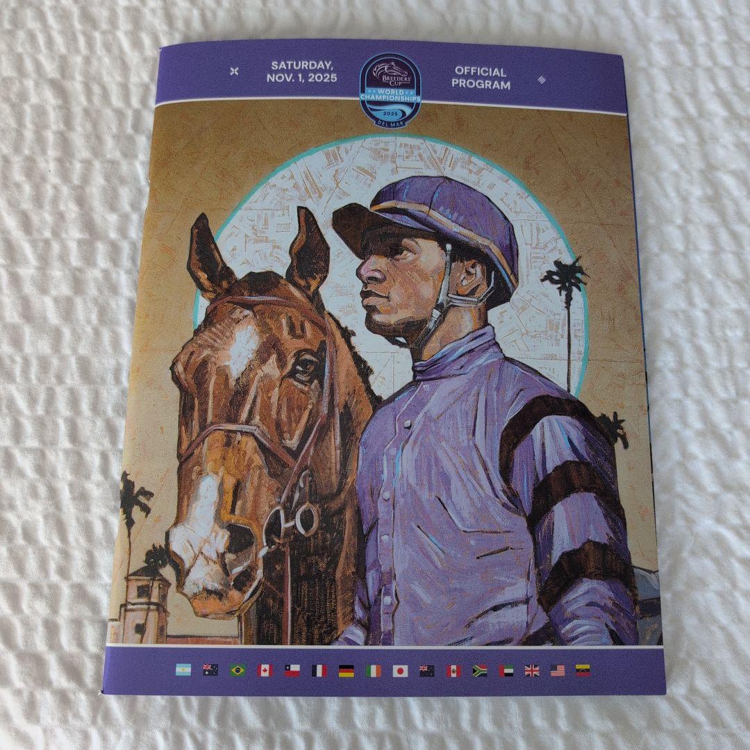 フォーエバーヤング 2025年ブリーダーズカップ レーシングプログラム両日セット