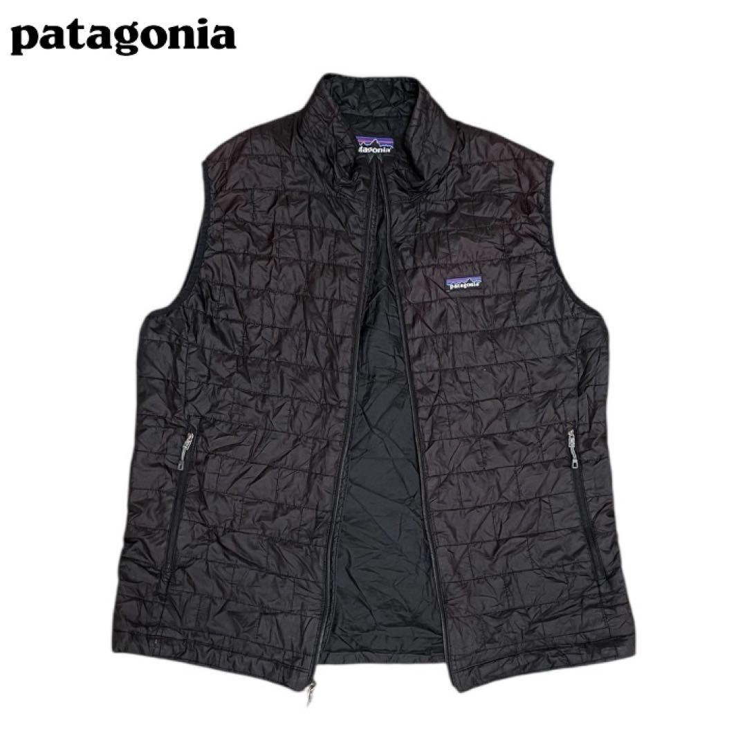 Patagonia中綿ベストNano Puff Vest キルティングベスト古着