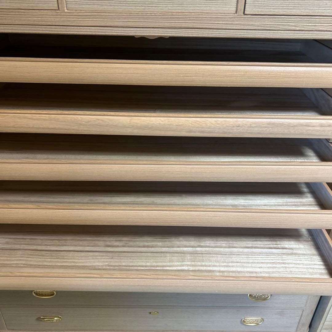 総桐　桐箪笥　瀧上昭治作