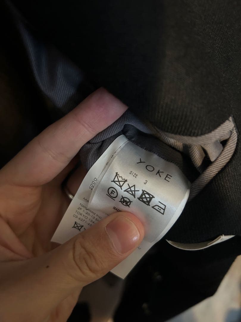 YOKE/ヨーク/WOOL FLANNEL 11XL JACKET COAT