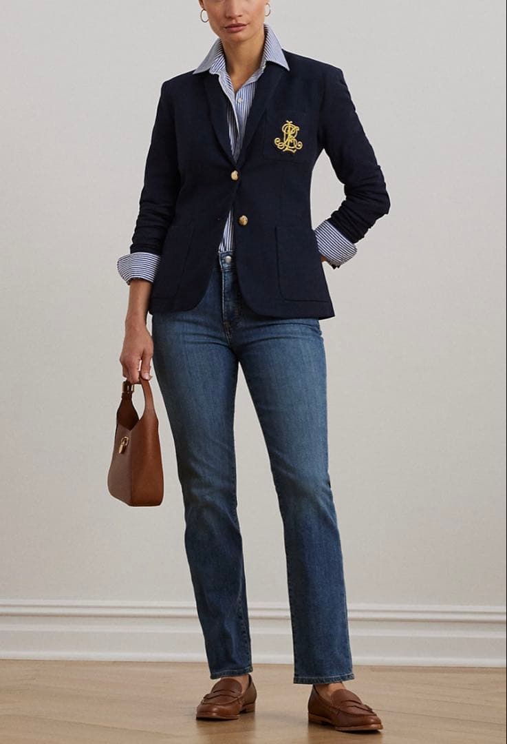 POLO ラルフローレン ネイビー ジャケット S 紺