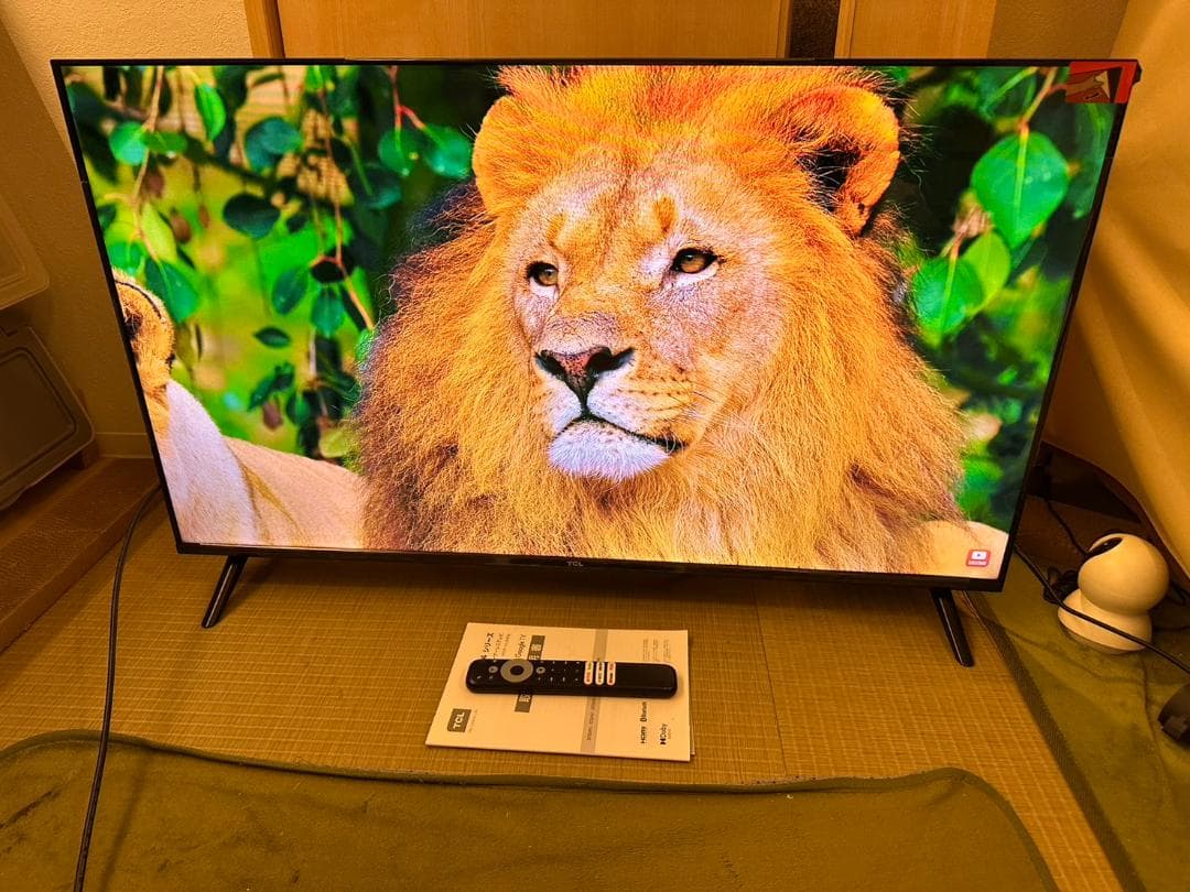 24年製未使用近！TCL　40S54H　スマートテレビ　チューナーレス　40型