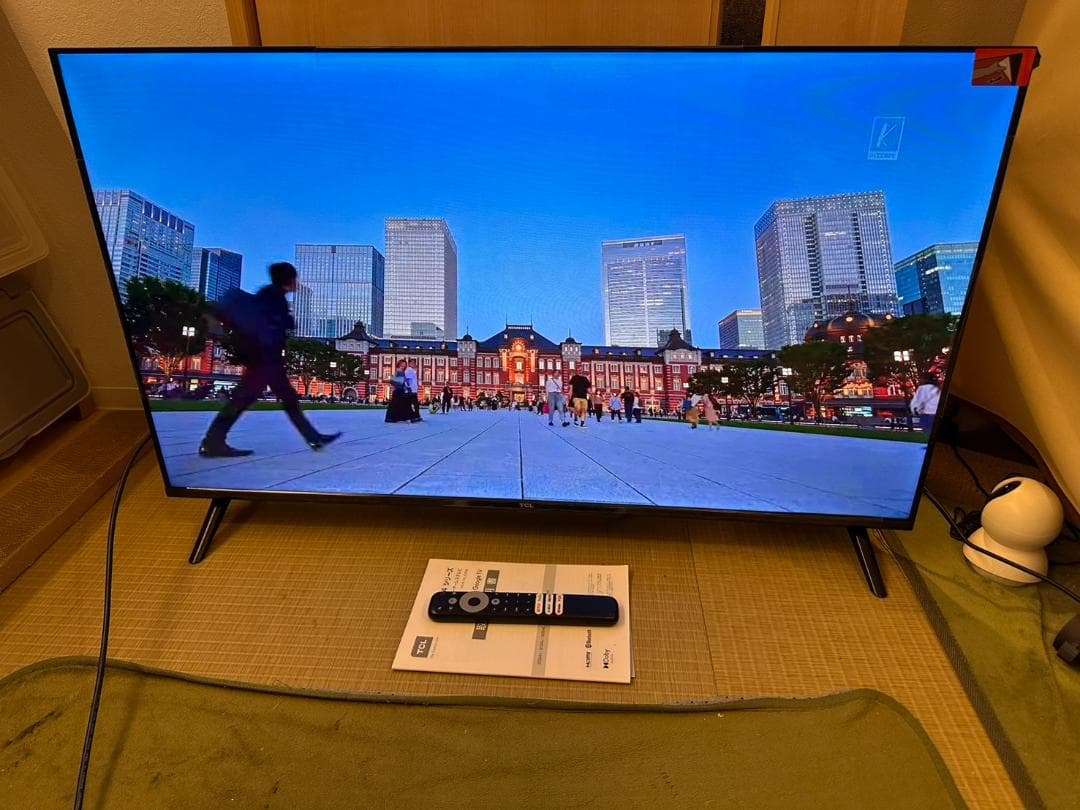 24年製未使用近！TCL　40S54H　スマートテレビ　チューナーレス　40型