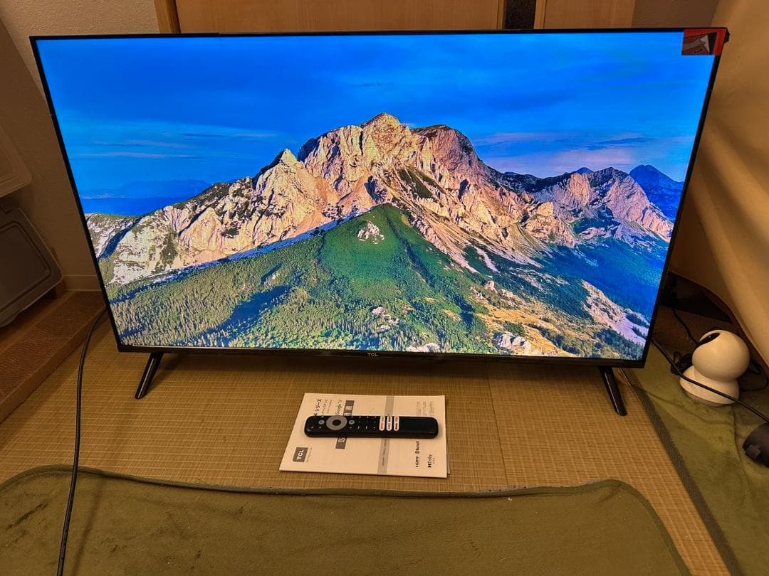 24年製未使用近！TCL　40S54H　スマートテレビ　チューナーレス　40型