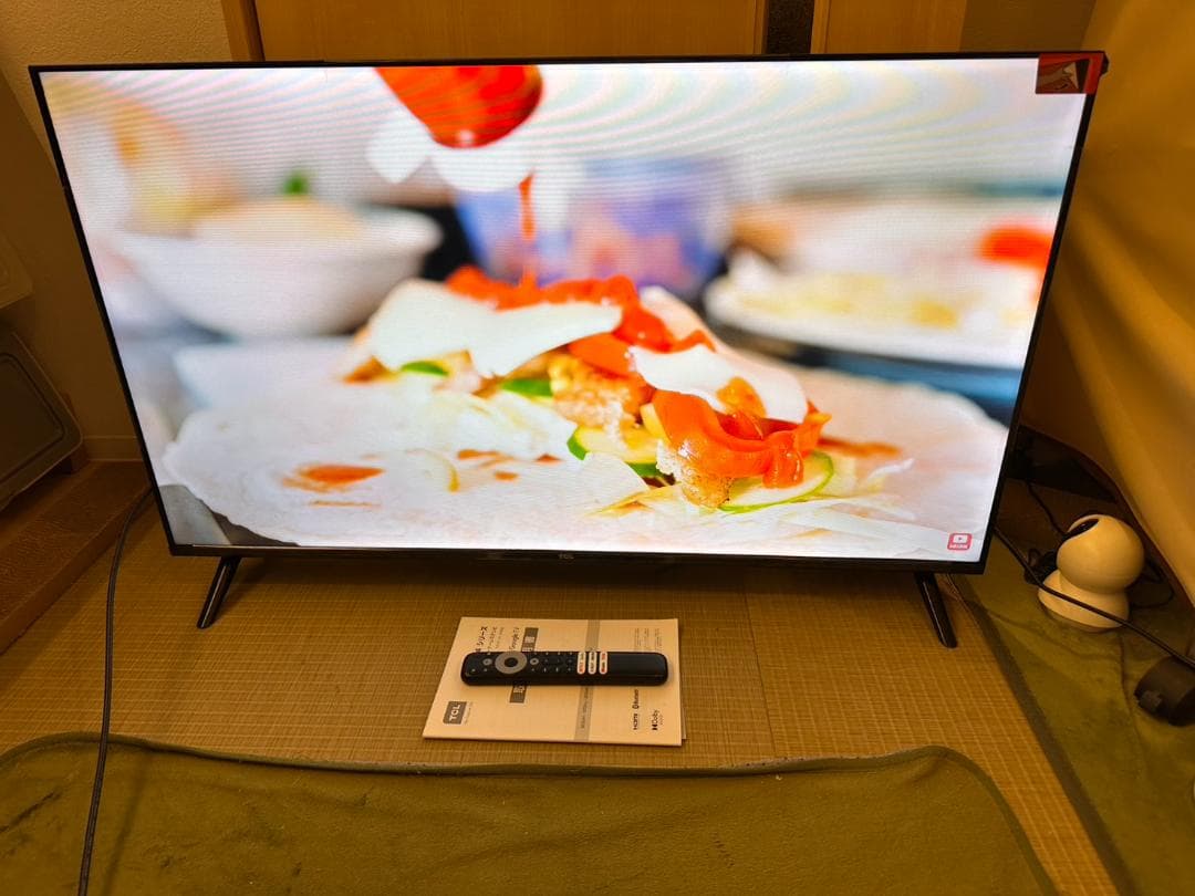 24年製未使用近！TCL　40S54H　スマートテレビ　チューナーレス　40型